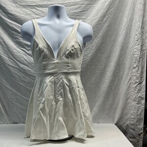Lulu’s white strap dress size XS